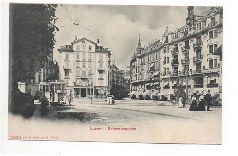 Luzern Schwanenplatz Strassenbahn Tram Kaufen Auf Ricardo