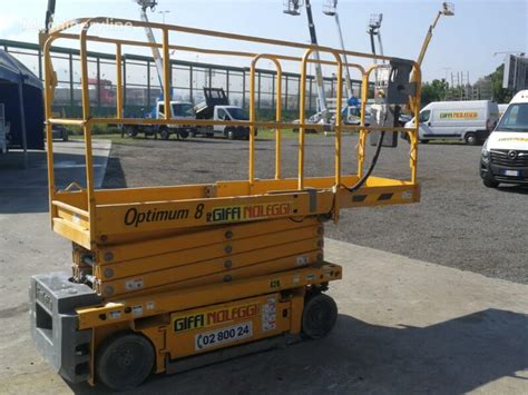 Haulotte Optimum Scissor Lift For Sale Italy Roma Ea