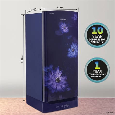 Buy Voltas Beko Litres Star Direct Cool Single Door Refrigerator