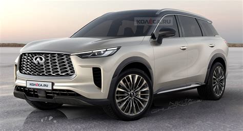 2022 Infiniti Qx60 These Illustrations Show What The Production Suv Should Look Like Carscoops