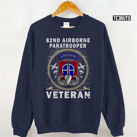 Nd Airborne Paratrooper Veteran Unisex T Shirt Teeruto