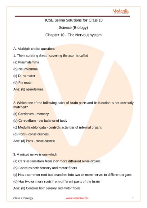 Selina Concise Biology Class 10 Icse Solutions For Chapter 10 The