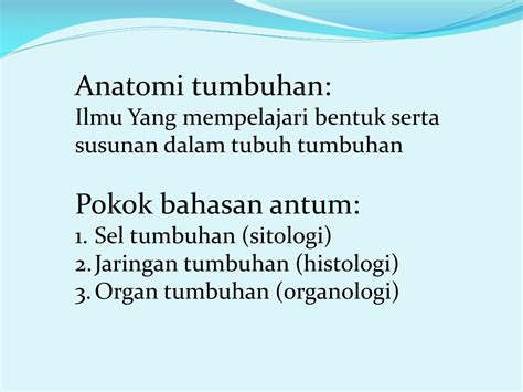 Sitologi Tumbuhan