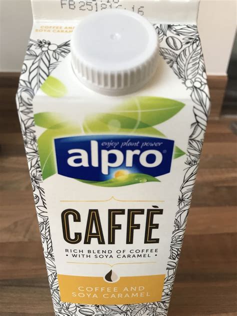 Alpro Chocolate Milk In Coffee Coffee Toffee