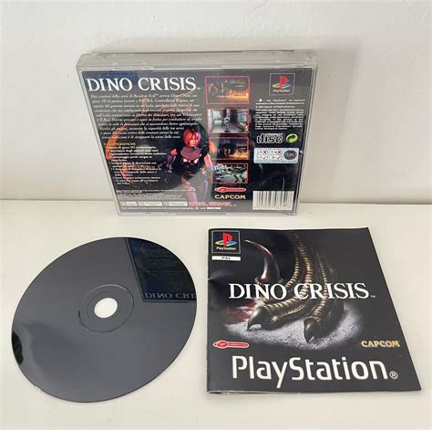 Dino Crisis 1 Ita Black Label Ps1 Psx Sony Playstation Originale