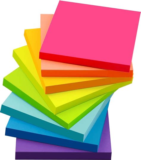 Early Buy Sticky Notes Bright Color Pads Self Stick Notes In