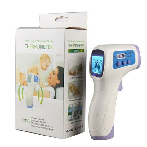 DM 300 Professional Baby Adult Digital Thermometer Gun Multi Function