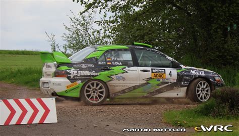 Fank Patrick Dick Saskia Mitsubishi Lancer Evo IX Birkenfelder