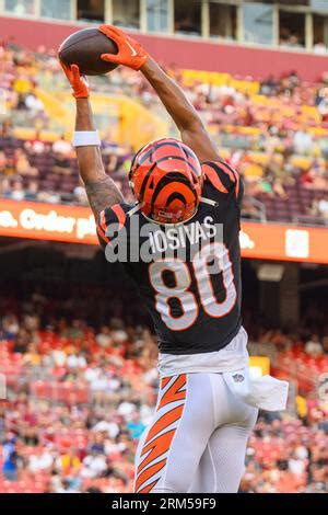 Cincinnati Bengals Wide Receiver Andrei Iosivas 80 Scores A Touchdown