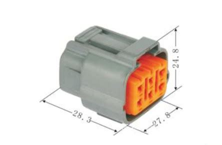 Female Sumitomo 6 Pin Connector 6195 0021 Sumitomo Mt Connector