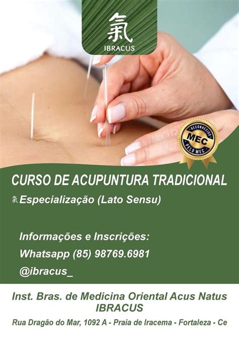 Acupuntura Tradicional – Faculdade de São Marcos