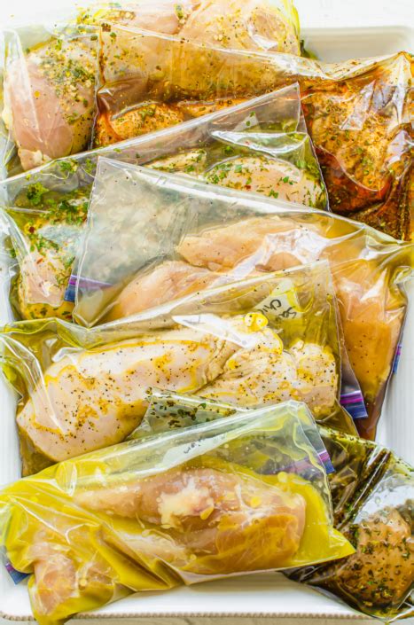 7 Marinades For Chicken Breasts Easy Freezer Friendly