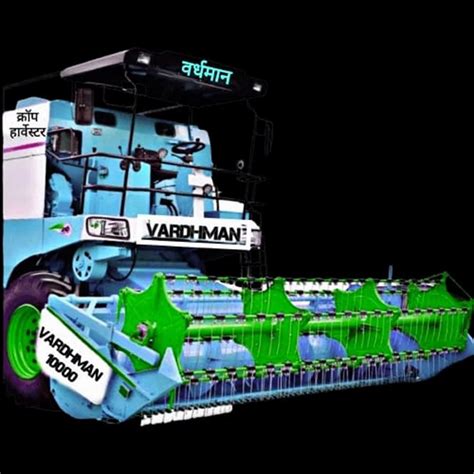 Mild Steel Vardhman Wheel Type Combine Harvester Acres Hr