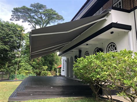 Retractable Awning Elite Deco Pte Ltd Awning Canopy Zip Blinds