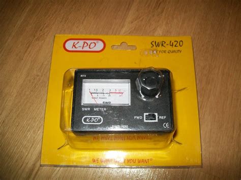 Miernik swr-420 do strojenia anten cb | Frydrychowice | Licytacja na ...