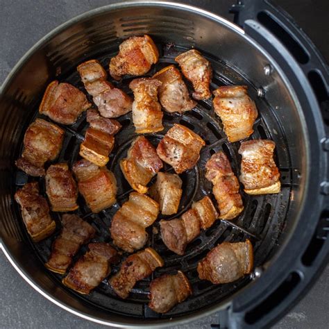 Air Fryer Pork Belly Bites Only 3 Ingredients Momsdish