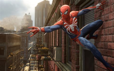 Spider-Man 2018 обои для рабочего стола, картинки и фото - RabStol.net