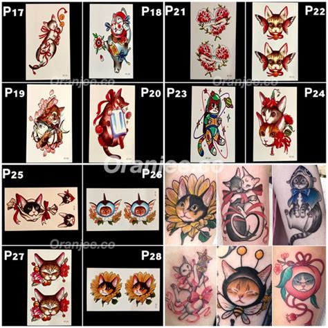 Jual TEMPORARRY TATTOO STICKER WATER RESISTANT TATO TEMPORER STIKER