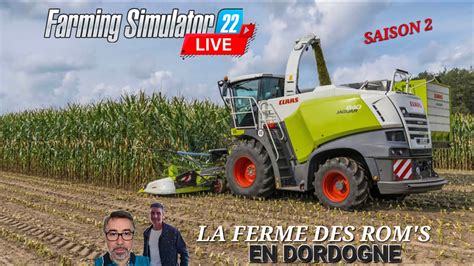 LIVE LA FERME DES ROM S SAISON 2 ON LANCE NOS ENSILAGES