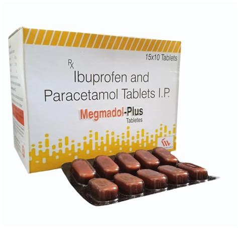 Ibuprofen And Paracetamol Tablets At Stripe Ibuprofen