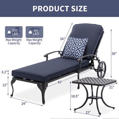 Darby Home Co Manneville Outdoor Metal Chaise Lounge Wayfair