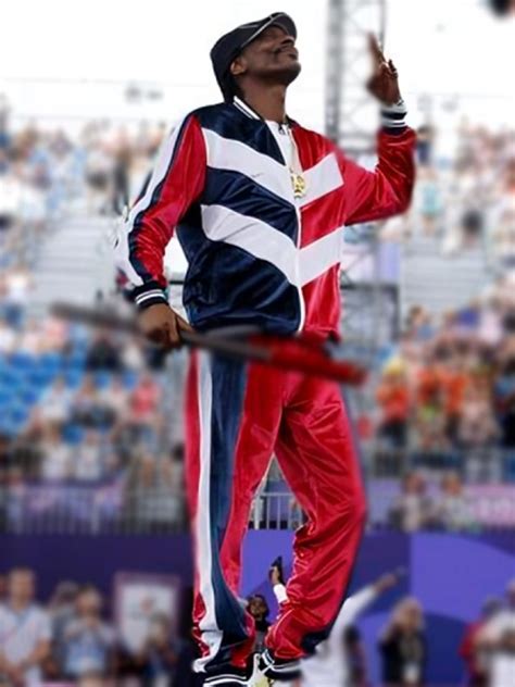 Olympic Breaking Snoop Dogg Tracksuit Snoop Dogg Breakdance Tracksuit