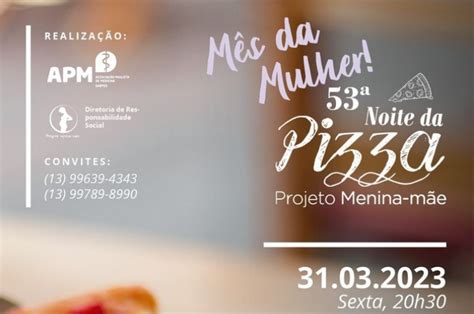 Santos Anuncia Noite Da Pizza Apm