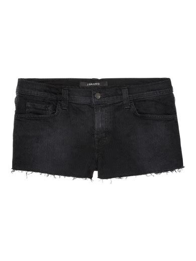 J Brand Low Rise Cut Off Denim Shorts Net A Porter Com