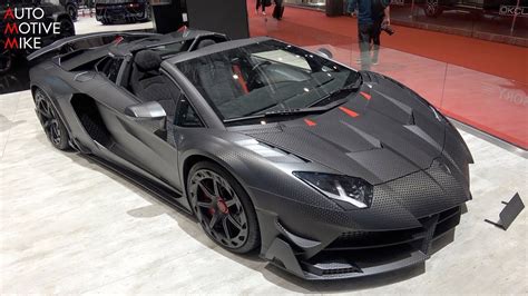 This Is The Mansory Lamborghini Aventador Sv Carbonado Evo Geneva