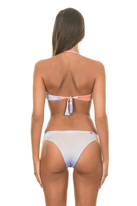 Bikini con bandeau TYE DYE SKY Traje de baño bandeau