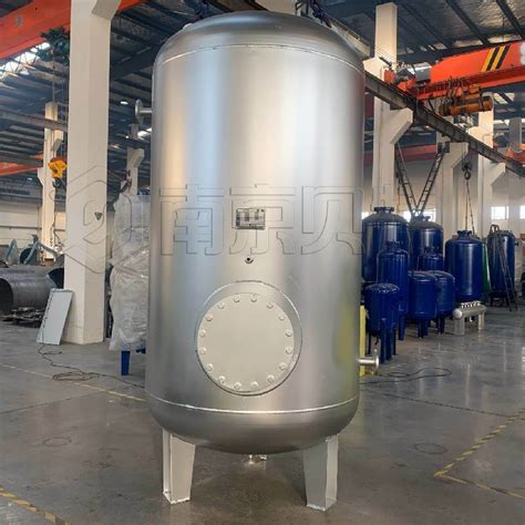 Carbon Steel Vertical Air Receiver Tank For HVAC System China Air