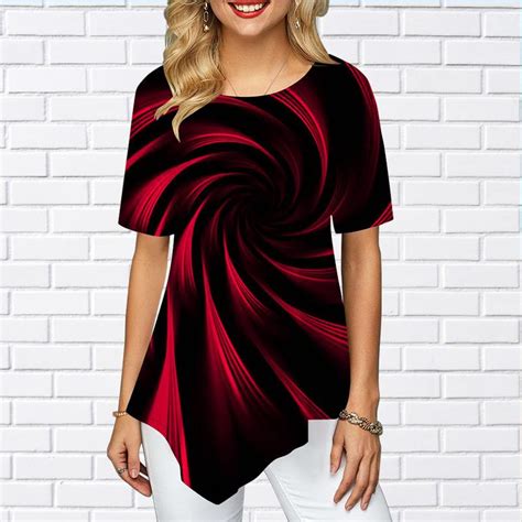 Comprar Camisetas De Talla Grande Para Mujer Camisetas Informales