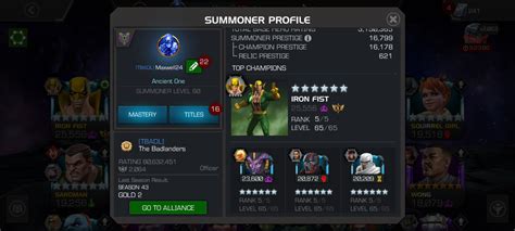 Ascended The Best Champ In The Game Marvel Contest Of Champions