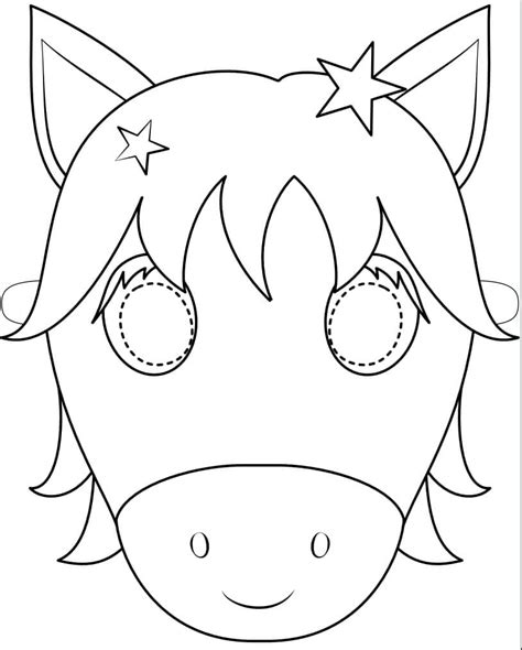 M Scara De Unicornio Para Colorear Imprimir E Dibujar Coloringonly