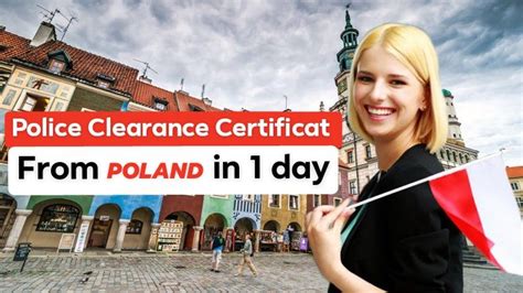 Police Clerance Certificate Poland / Справка о несудимости Польша