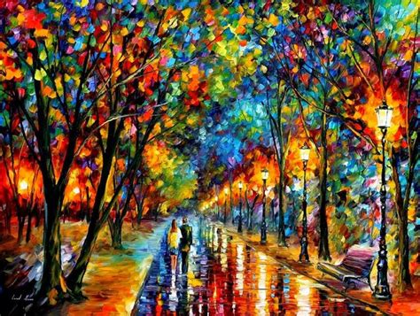 Leonid Afremov Il Pittore Impressionista Moderno Dipinti Ad