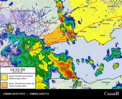 Eccc Weather Ontario On Twitter Severe Thunderstorm Warning Is Now