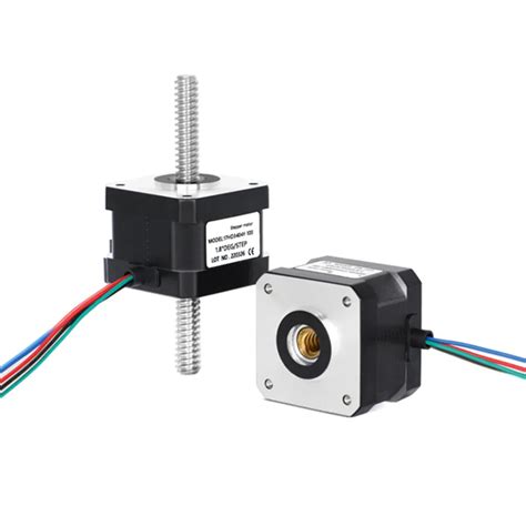 Non Captive Stepper Motor Nema Mm Stepper Motor With Tr Lead Screw