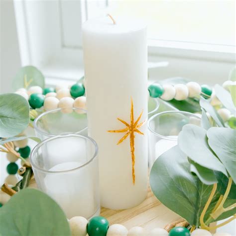 Christ Candle Centerpiece Kit – The Catholic All Year Marketplace