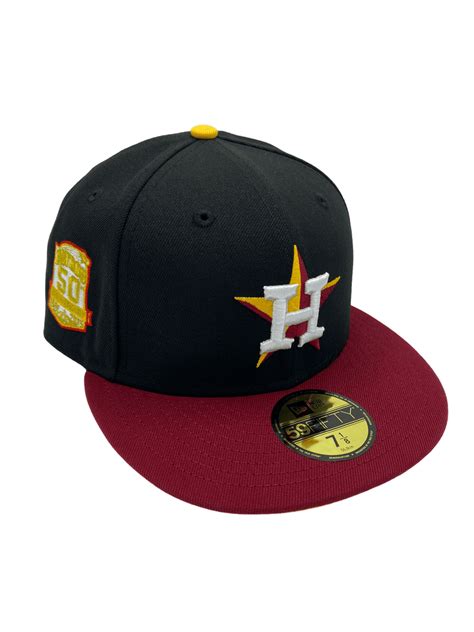 New Era Houston Astros Black Ridin Dirty Ugk 59fifty Fitted Hat