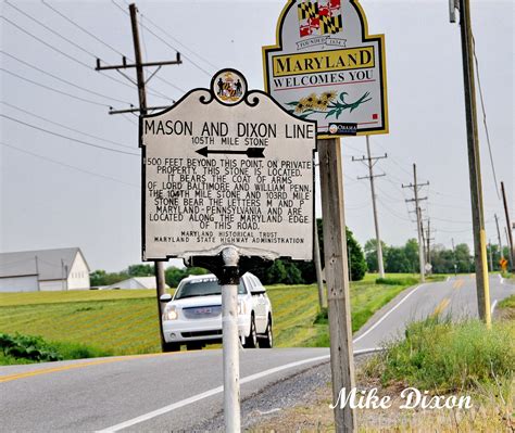 On The Mason Dixon Line In Western Md Central Pa Mike S History Blog