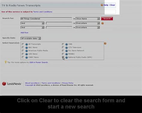 Lexisnexis Academic Finding Broadcast Transcripts Youtube