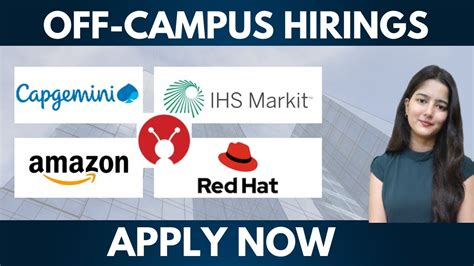 OFF CAMPUS HIRING Apply Now BATCH 2020 2021 2022 2023 MUST