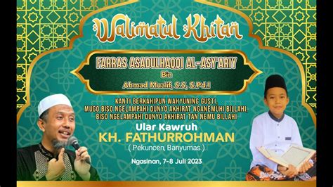 Live Stream Hadroh Klasik Dalam Rangka Khitanan Farras Asadulhaqqi Al