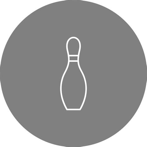 Unique Bowling Pin Vector Icon 14922831 Vector Art At Vecteezy