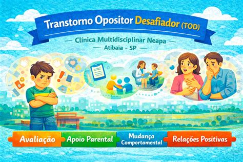 Tratamento Para Tod - TOD em Atibaia | Tratamento Transtorno Opositor Desafiador