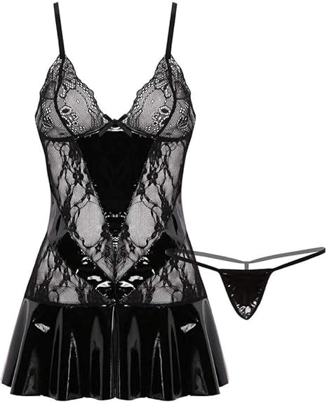Amazon Sexy Lingerie For Women Garter Setwomens Erotic Sexy Sleepwear Lingerie Straps Dress