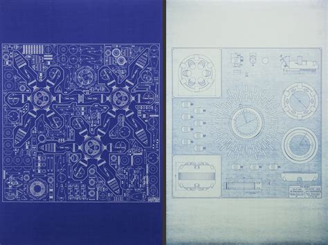 My Sculpture Blog: BluePrint Drawings