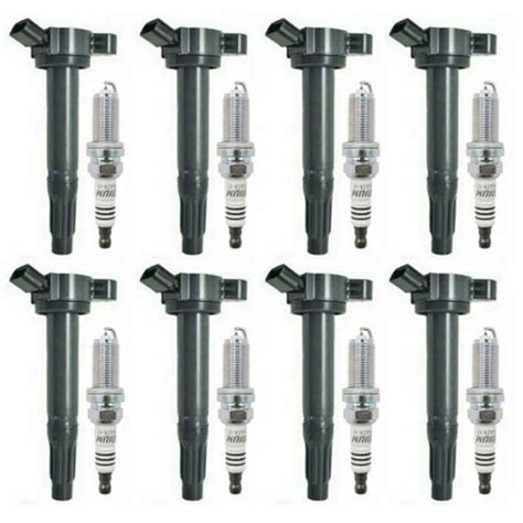 8pcs Ignition Coil 8pcs Spark Plug Kit For Toyota Sequoia Land Cruiser V8 57l Ebay