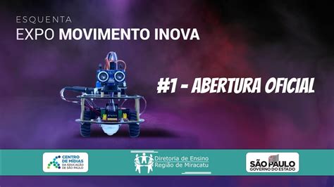 Expo Movimento Inova Abertura Oficial Youtube